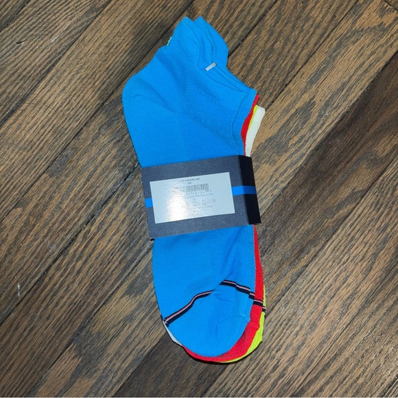 Tommy Hilfiger Men's Socks White/Blue/Yellow/Red - Picture 4 of 6